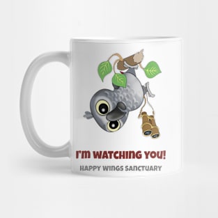 HWS Nerdy Birdy ~ African Grey Mug